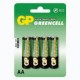 Pilha GreenCell AA x 4  - 15G-U4